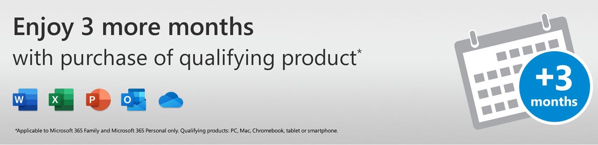 microsoft 3 months promo