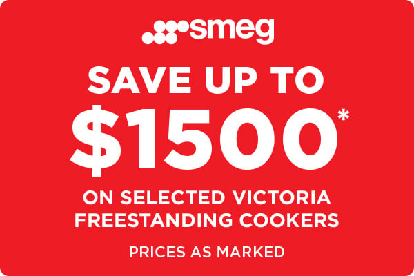 Save up to $1500* on Selected Victoria Freestanding Cookers - Prices as Marked