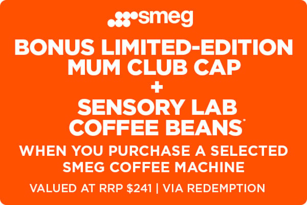 Bonus Limited-Edition Mum Club Cap + Sensory Lab Coffee Beans*