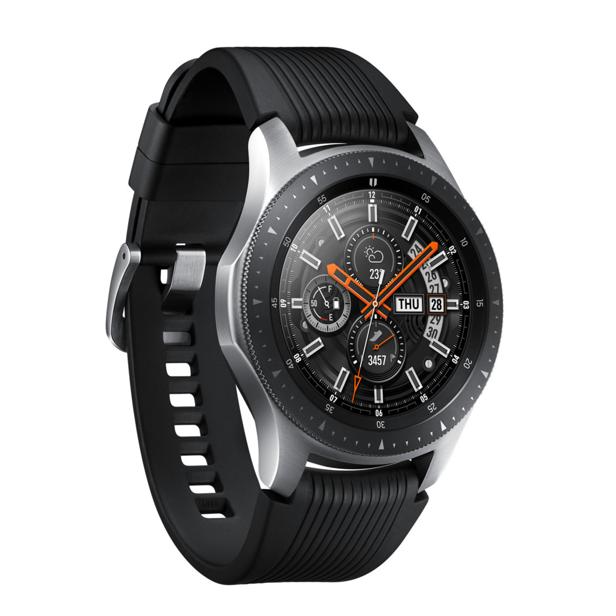 Samsung Galaxy Watch (46mm)BluetoothSilver SM-R800NZSAXSA - Buy Online with  Afterpay \u0026 ZipPay - Bing Lee