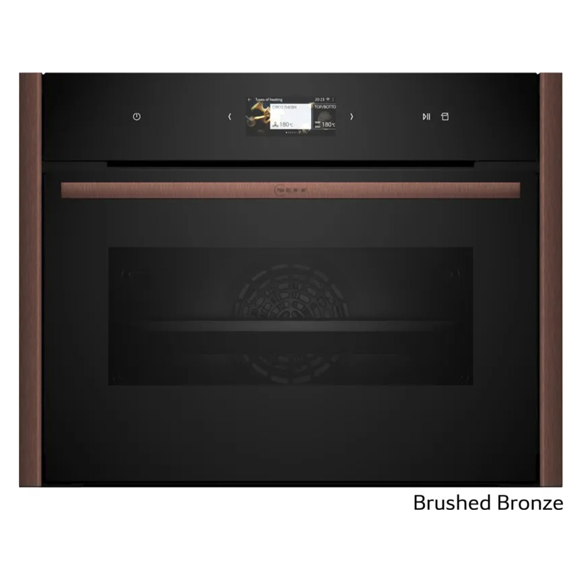 Neff Flex Design 60cm Compact Oven with Steam - Brushed Bronze C29FS3AY0-BB