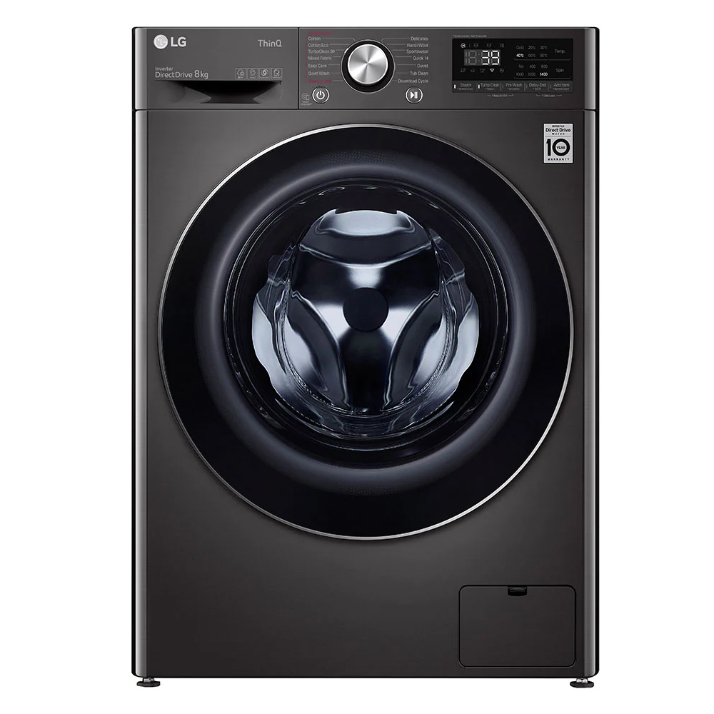 LG 8kg Front Load Washing Machine with Steam+ WV91408B Buy Online
