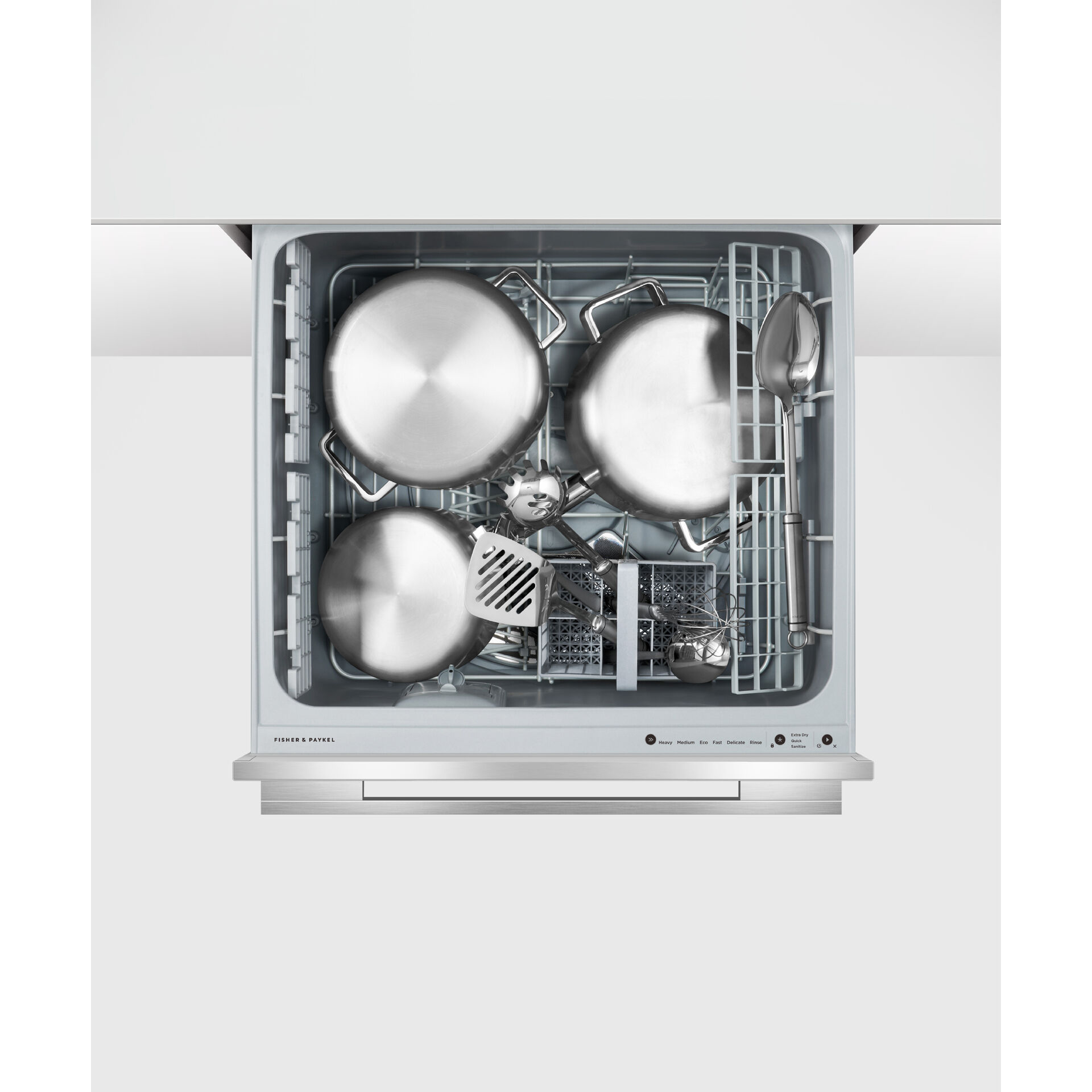 Fisher & Paykel Series 9 Single DishDrawer™ Dishwasher, Tall, Sanitise