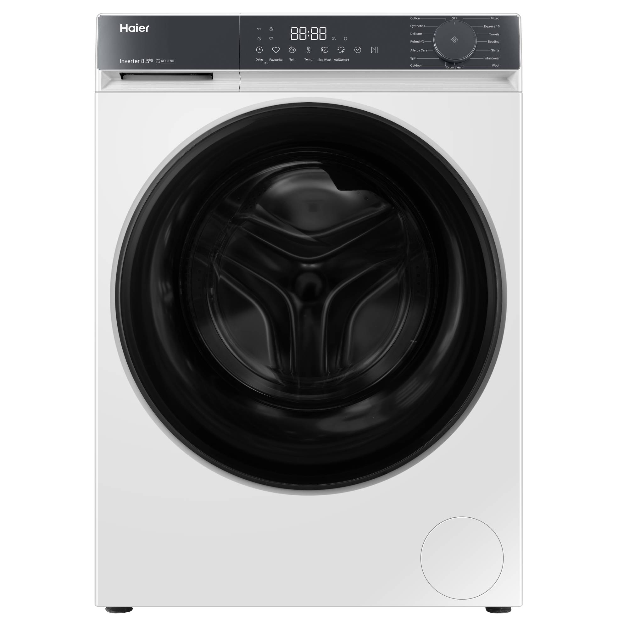 Haier 7.5kg 300 Series Front Load Washing Machine - White HWF75KW1