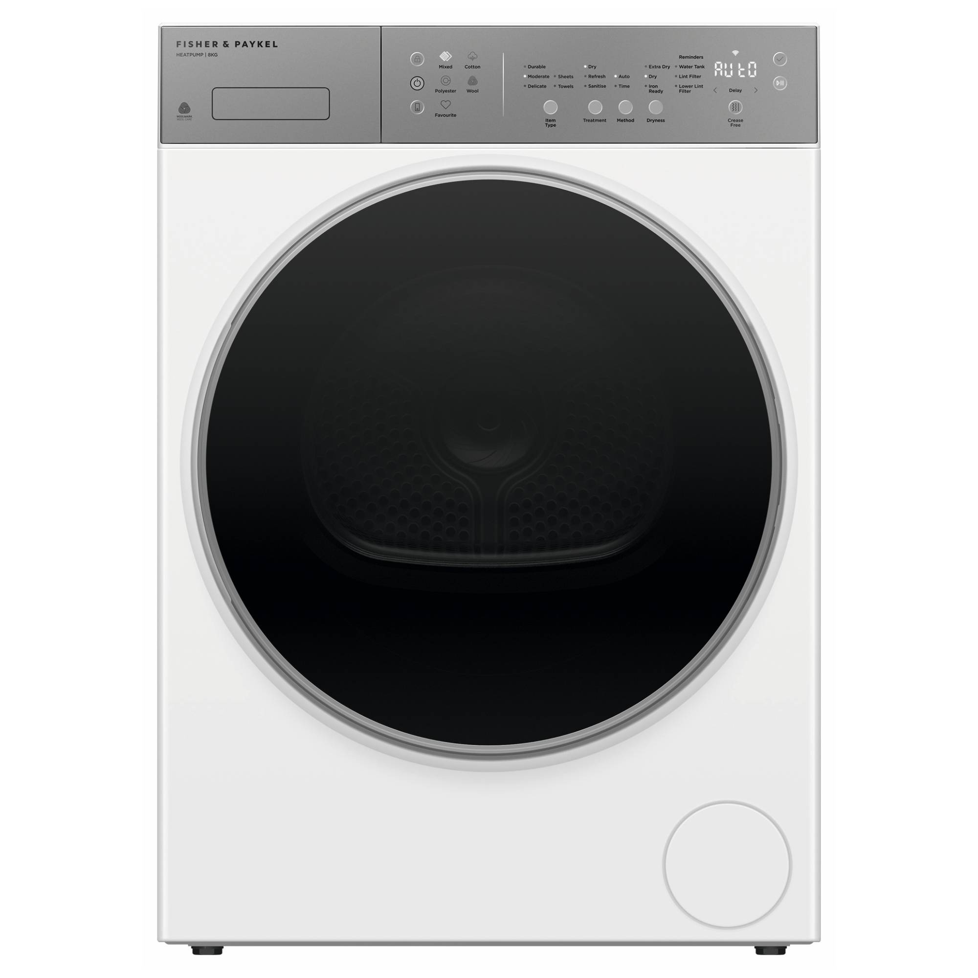 Fisher & Paykel 8kg Series 5 Contemporary Heat Pump Dryer - White DH8060J5