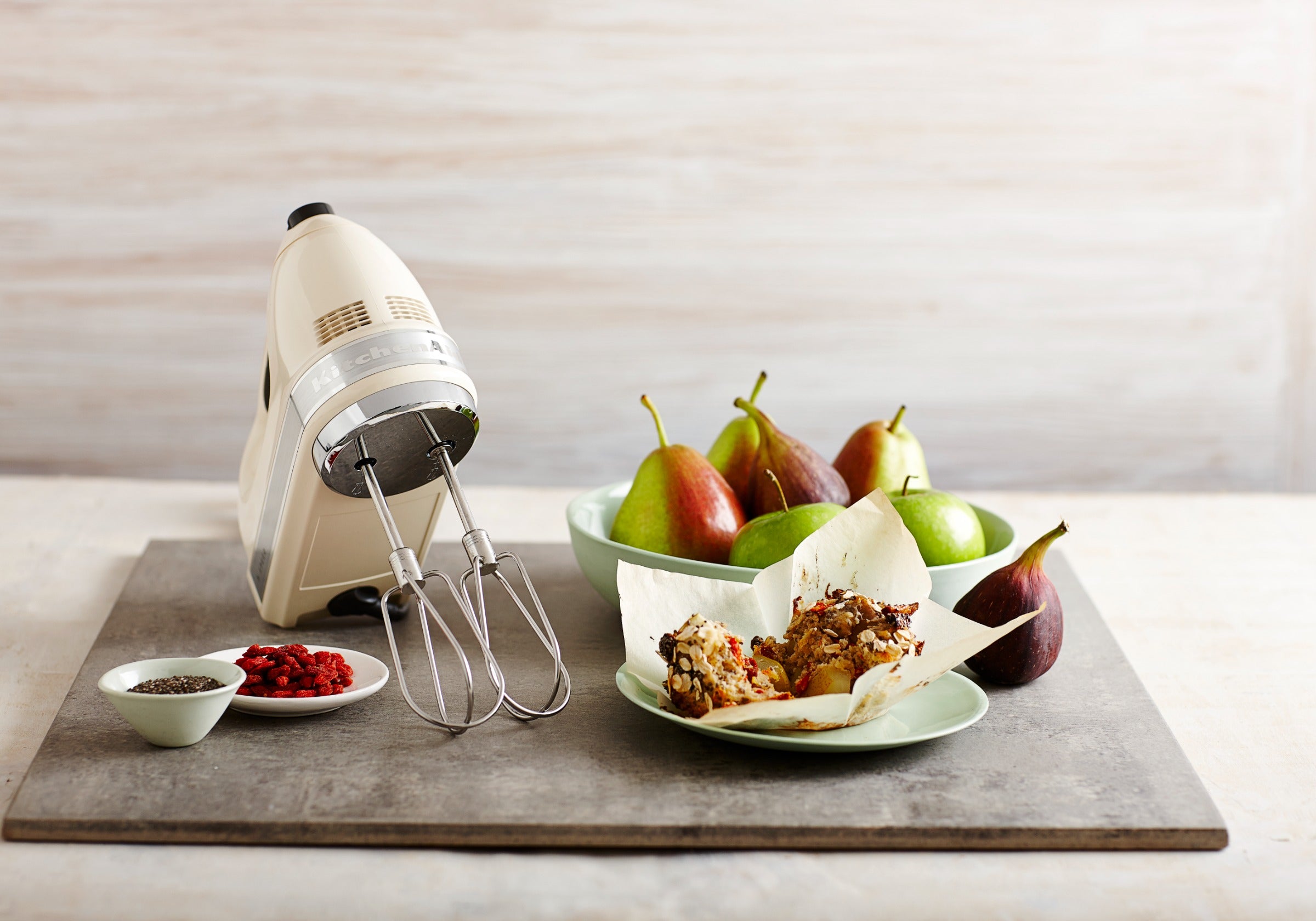 Kitchenaid 9 Speed Hand Mixer Almond Cream KHM926AAC Buy Online with