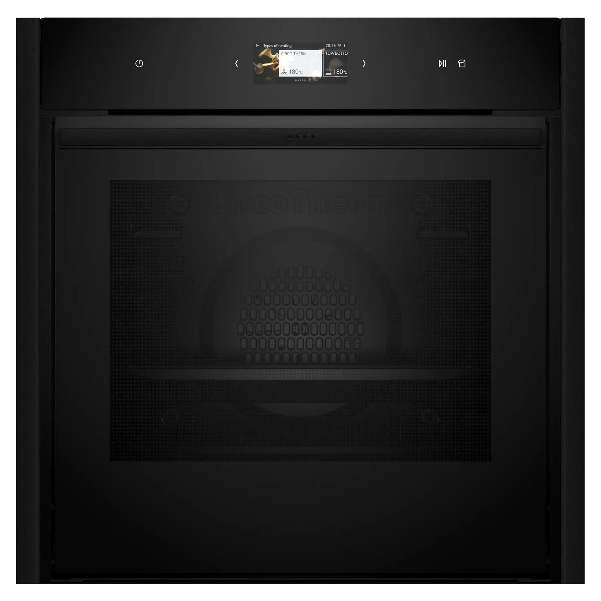 Neff Slide & Hide® Oven with FullSteam with Deep Black Side Trims / Handle B69FS5CY0A-DB