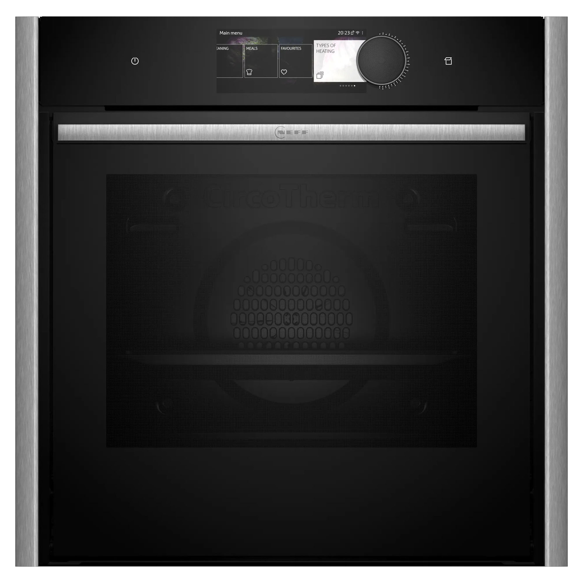 Neff 60cm Pyrolytic Slide & Hide Oven with Added Steam B69VY7MY0A-MS