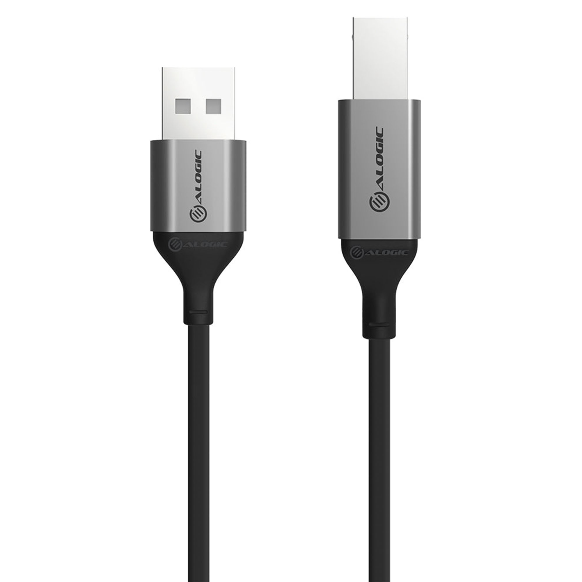 Alogic Ultra USB2.0 USB-A (Male) to USB-B (Male) Cable U22ABRBK