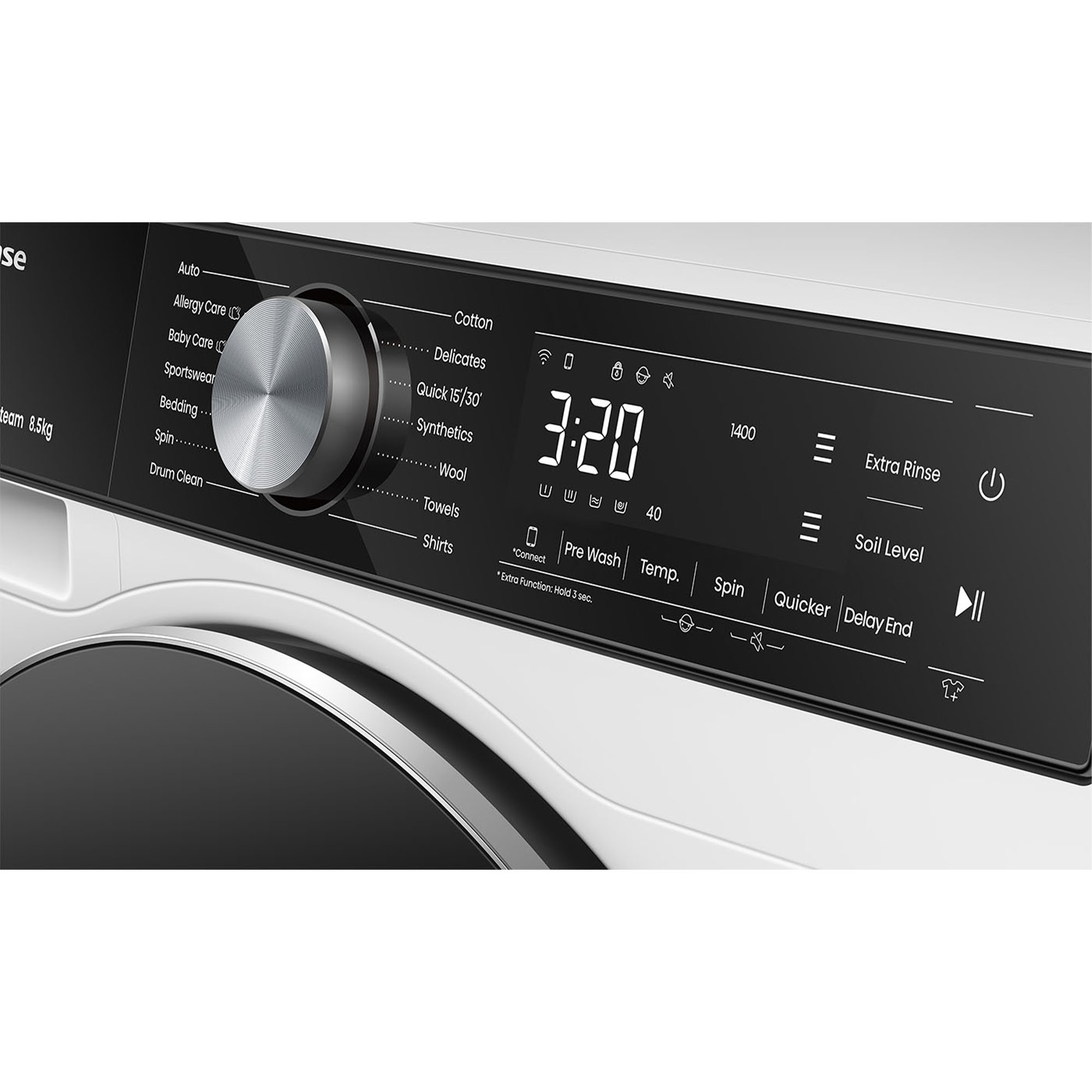 Hisense Front Load Washer 8.5kg Series 5 (2023) HWFS8514E Buy