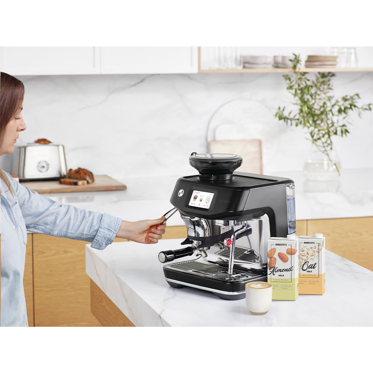 Breville the Barista Touch™ Impress Black Truffle BES881BTR Buy