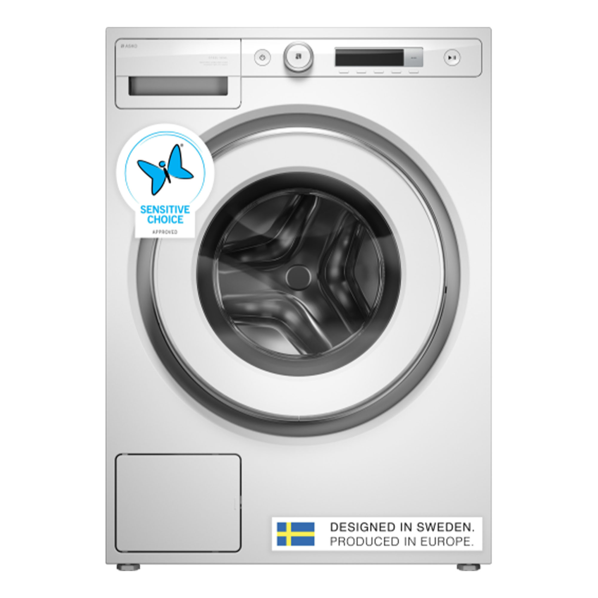 ASKO 8kg Logic Steel Seal™ Front Load Washing Machine - White W3086CWAU