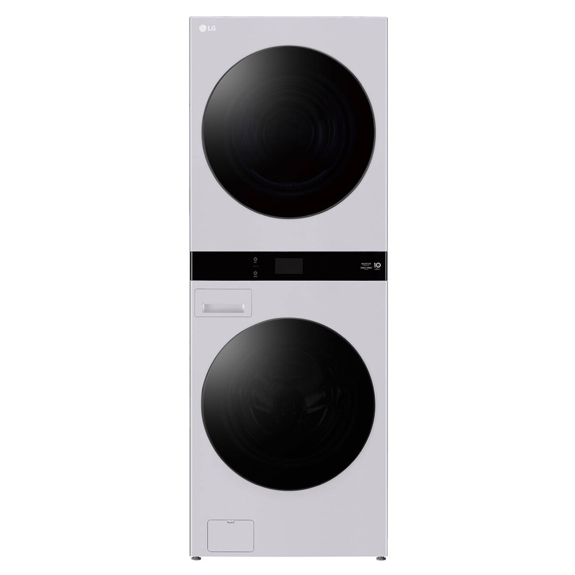 LG AI WashTower™ 19/10kg All-In-One Stacked Washer Dryer - Matte Grey WWT-1910GRX