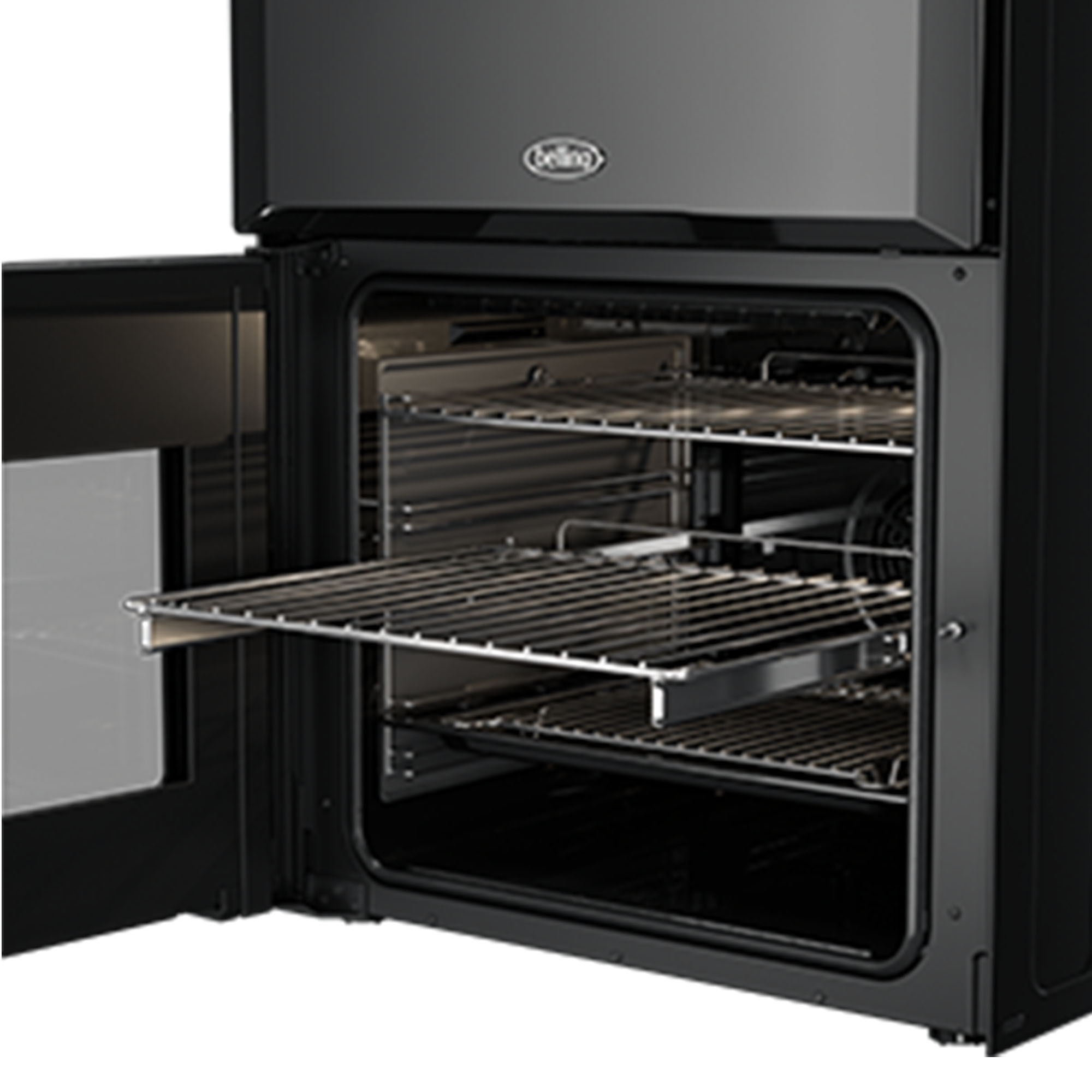 Belling Mini Richmond 60cm Induction Range Cooker Black BMR60DOINDB