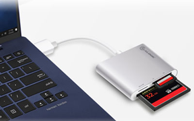 Alogic USB 3.0 Multi Card Reader. VPLU3AMCR - Bing Lee