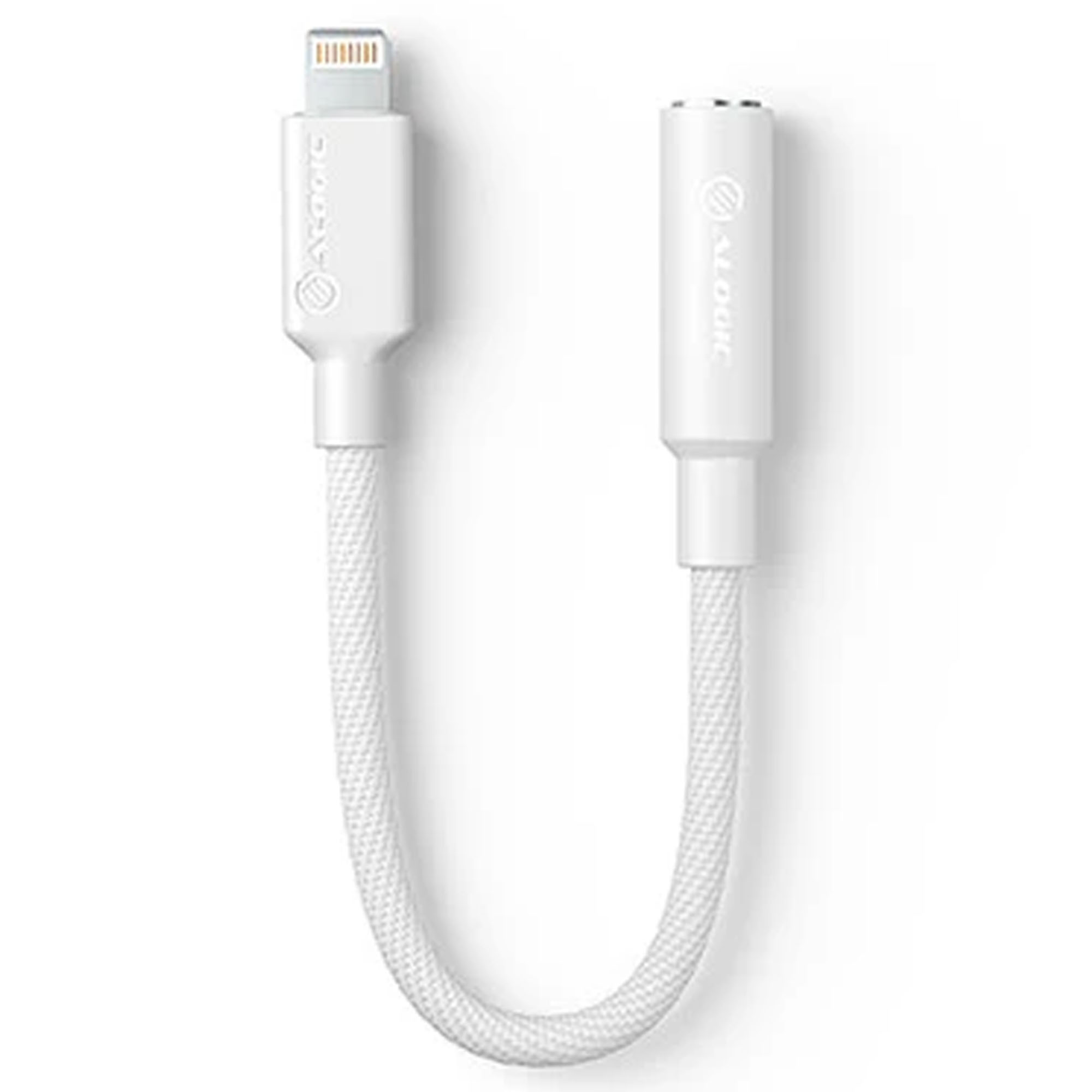 Alogic Elements PRO Lightning to 3.5 Audio Adapter White ELP8P35A-WH