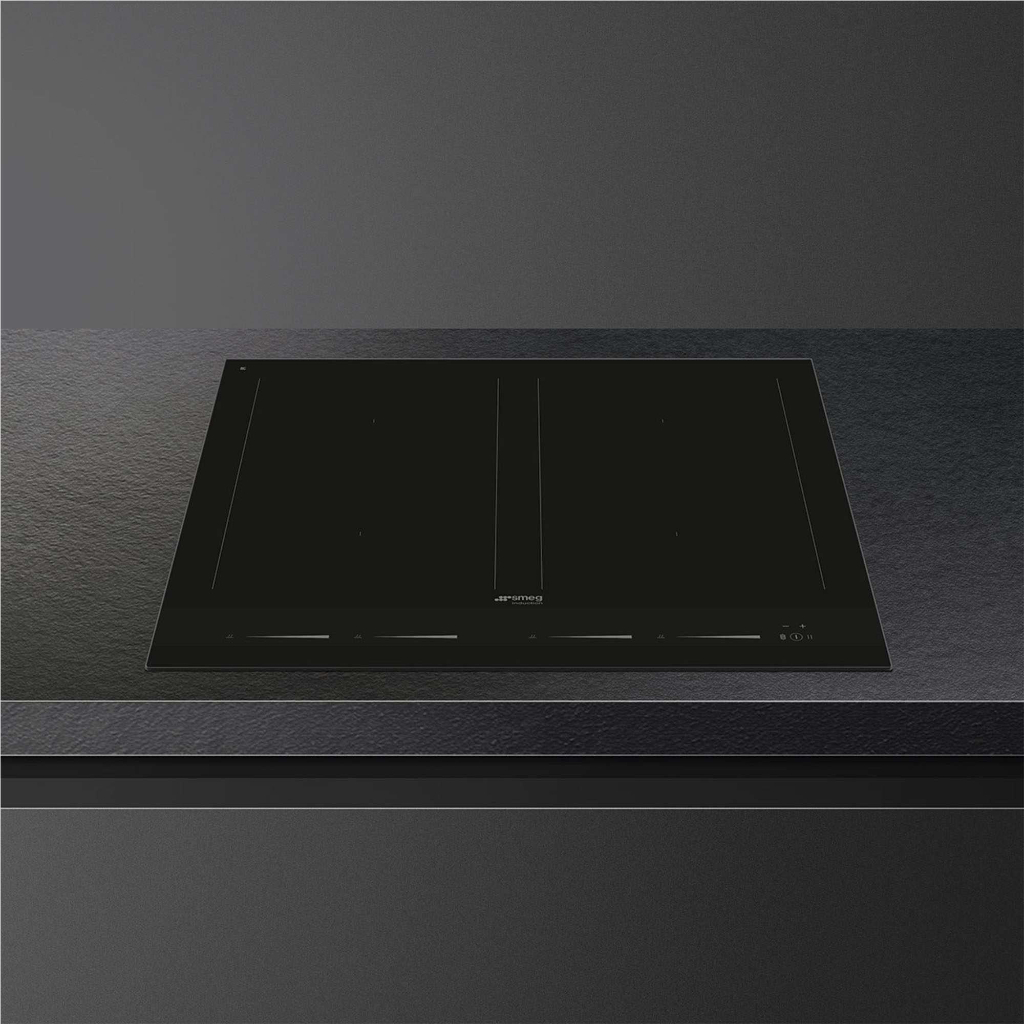 Smeg Linea 60cm Induction Cooktop Black SIM1643D Buy Online with