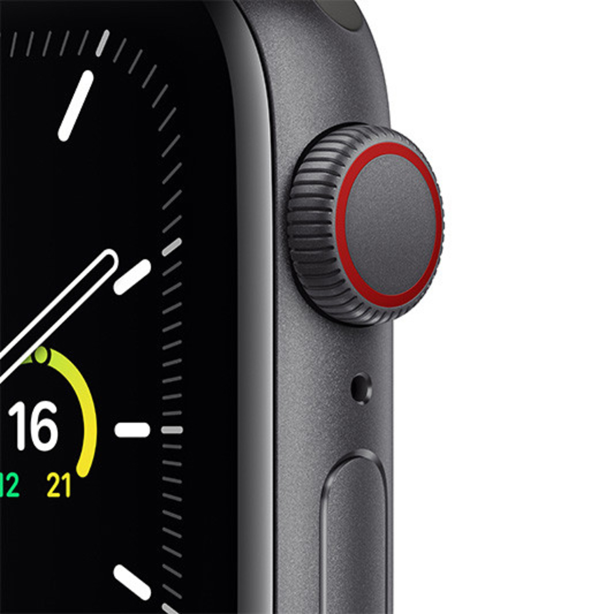 Apple Watch SE (GPS + CELLULAR) 44mmSpace Grey Aluminium Case with Black  Sport Band MYF02X/A - Buy Online with Afterpay \u0026 ZipPay - Bing Lee