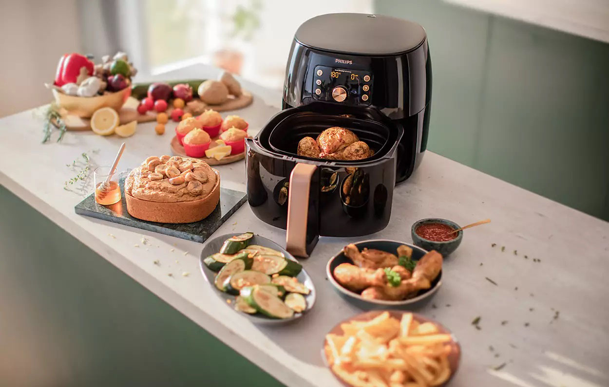 Philips Airfryer XXL Premium HD9861/99 Buy Online with Afterpay & ZipPay Bing Lee