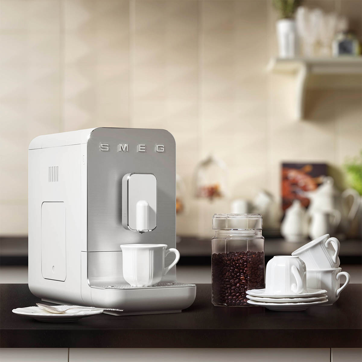 Smeg 50's Style BCC01 Automatic Coffee 