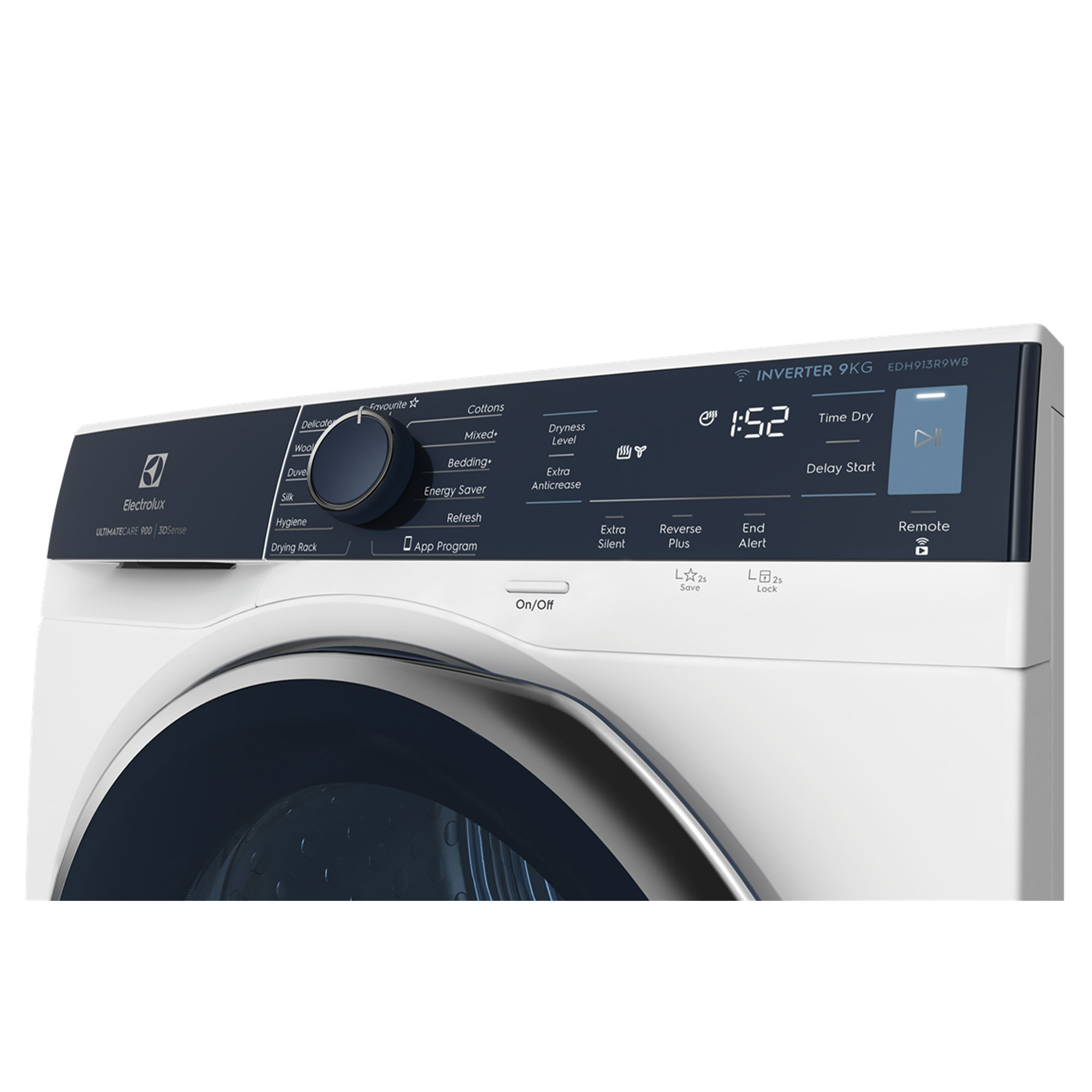 Electrolux 9kg UltimateCare 900 Heat Pump Dryer with 3D Sense