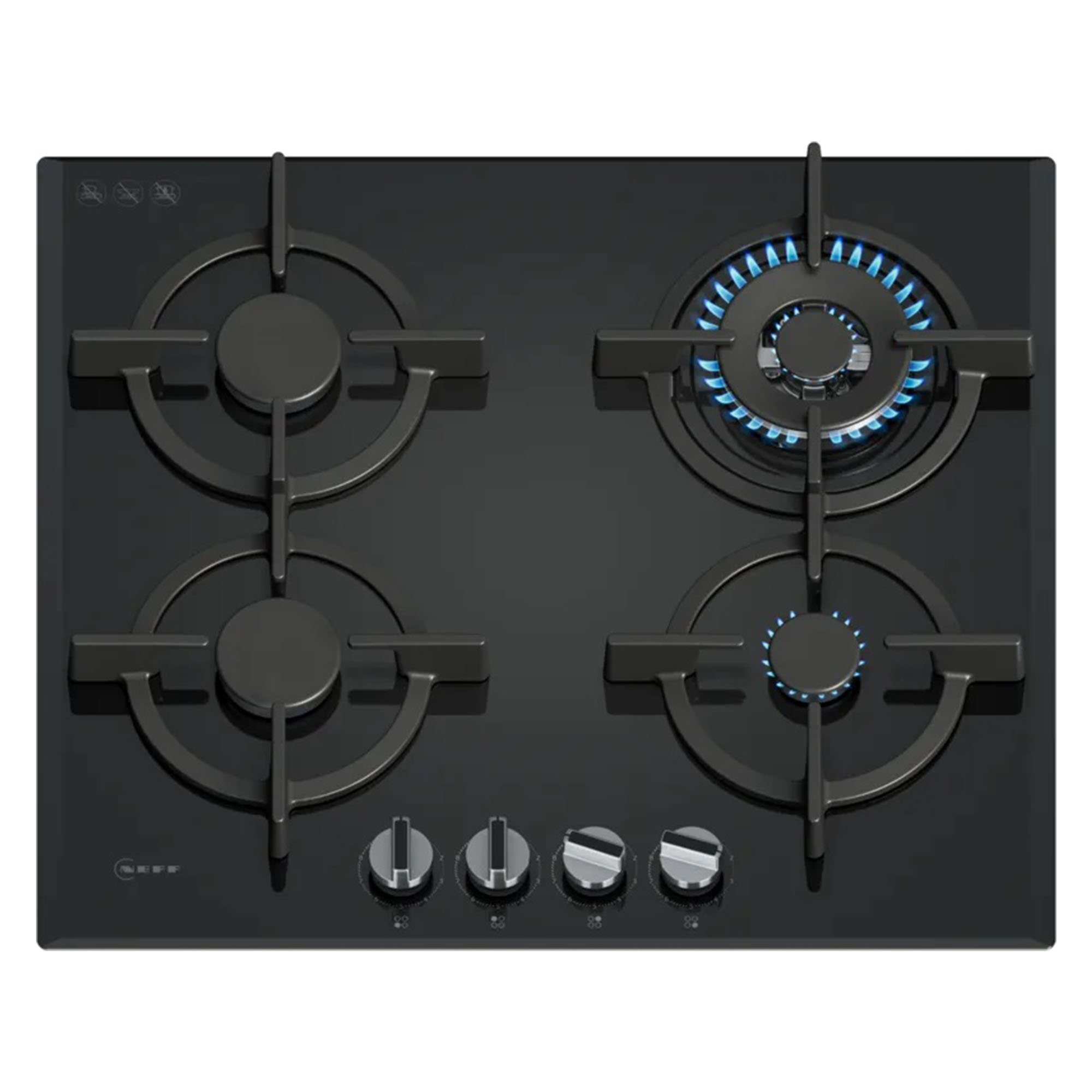 Neff 60cm Gas Cooktop with Wok Burner T26PIH4S0A