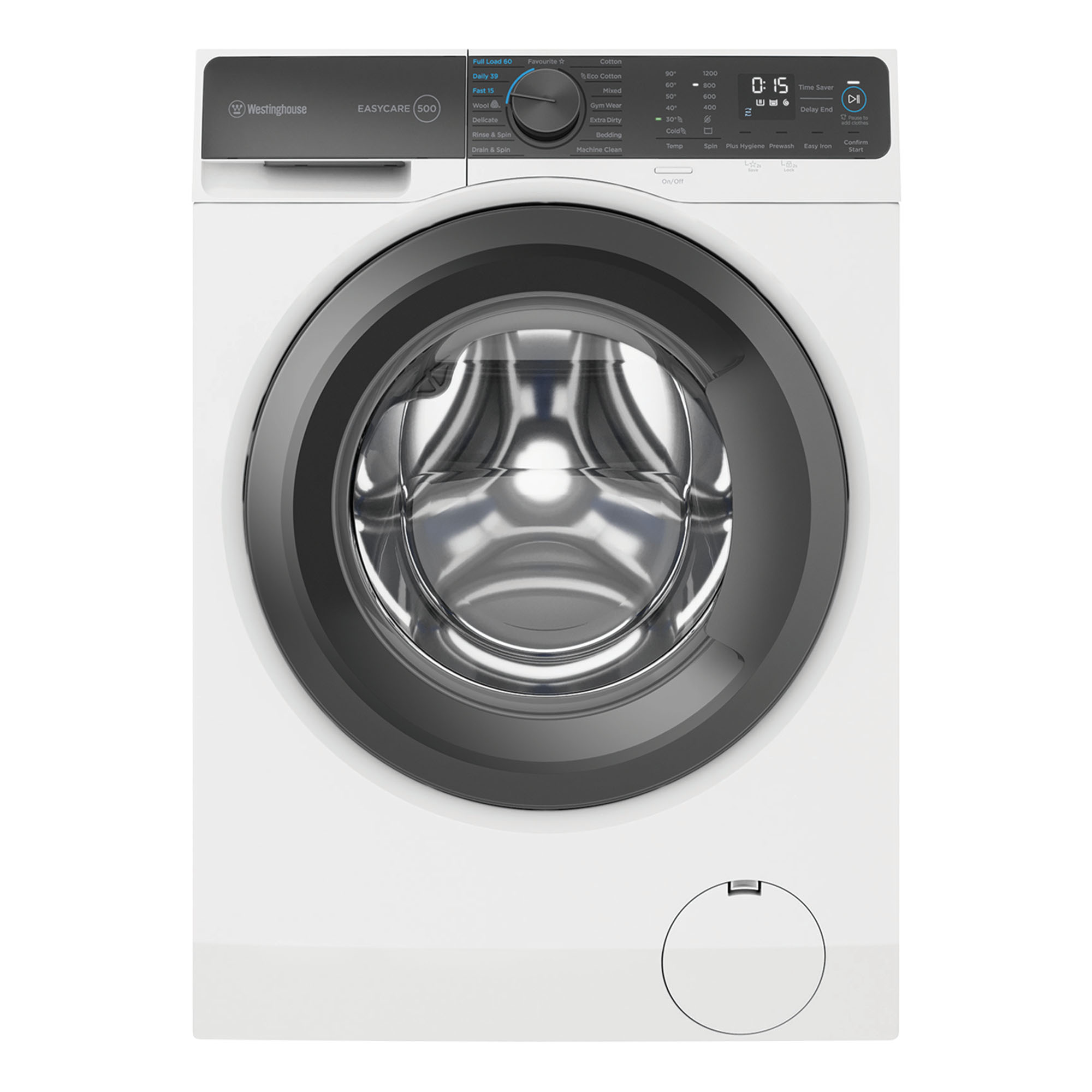 Westinghouse 8kg EasyCare 500 Front Load Washer WWF8024M5WAS