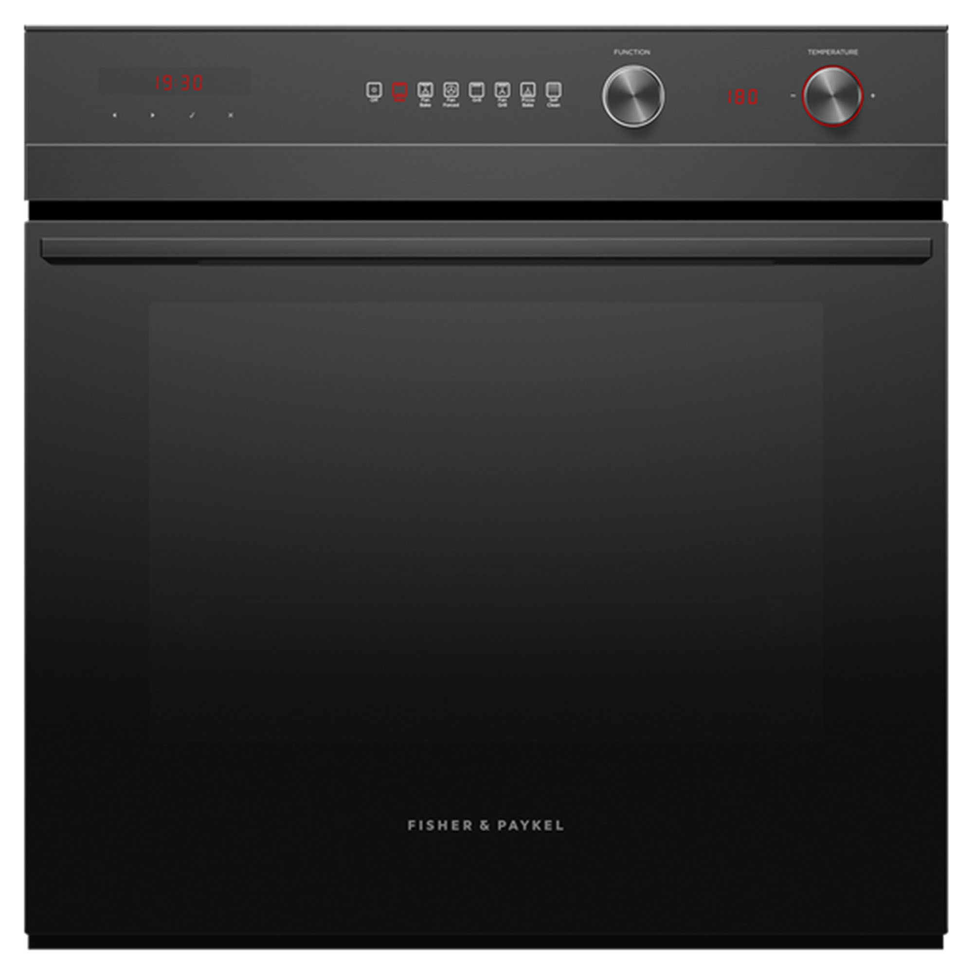 Fisher & Paykel 60cm Series 5 Contemporary Pyrolytic Oven, 7 Function OB60SC7CEPB1