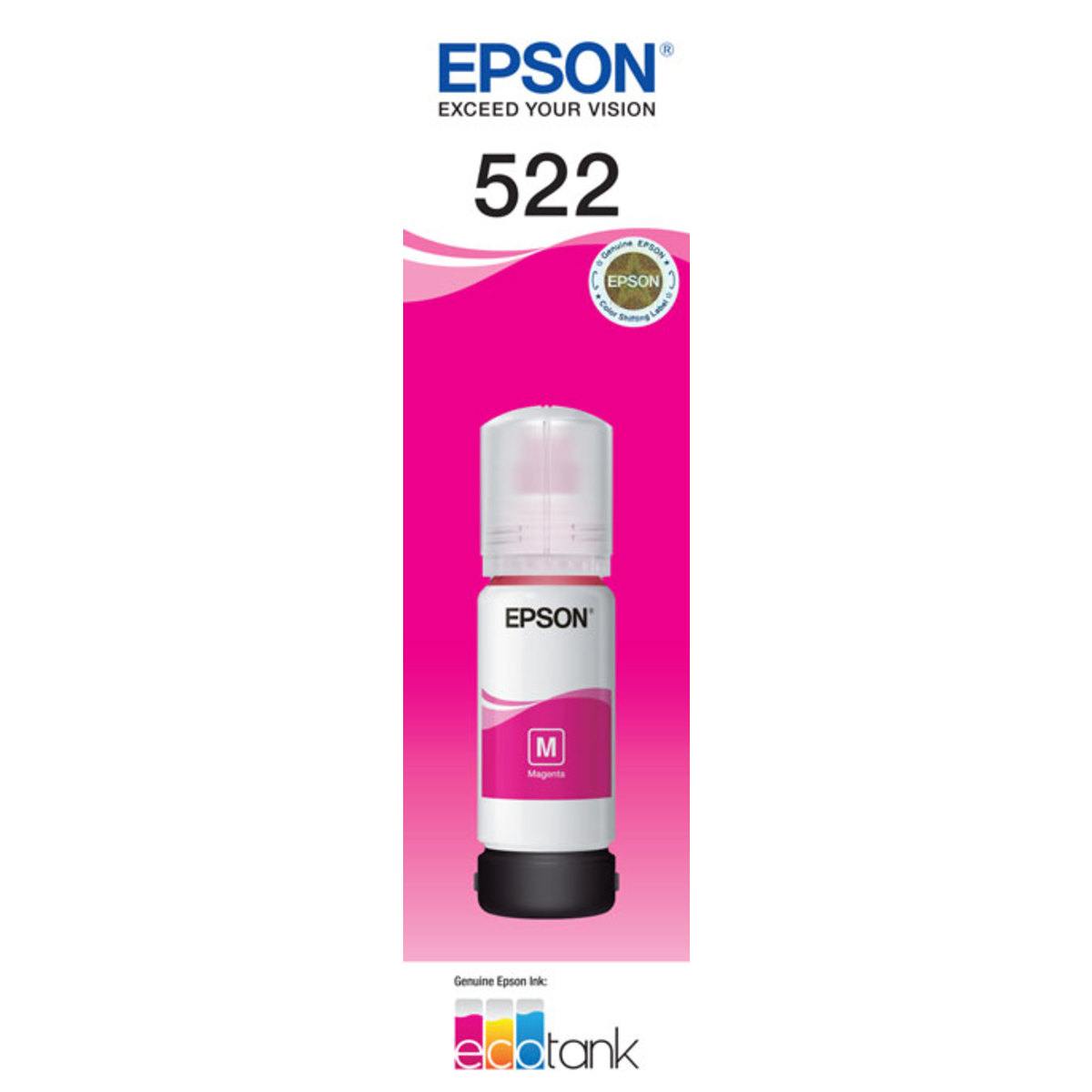 Epson C13T522 EcoTank Magenta Ink Bottle T00M392