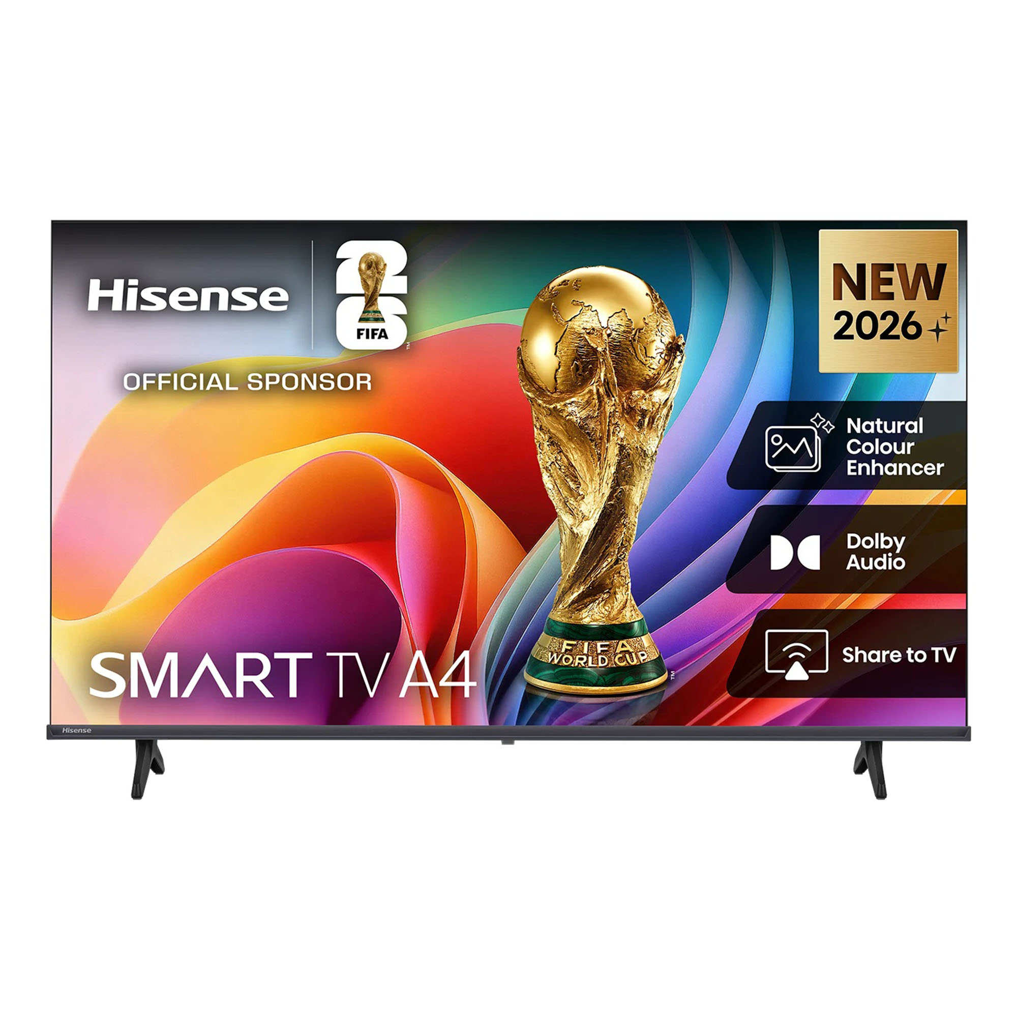 Hisense 32" A4S HD Smart TV (2026) 32A4SAU