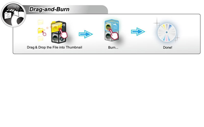 3 easy steps to complete disc burning