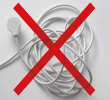 Cord-free. Hassle-free