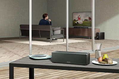 Stream music throughout the house