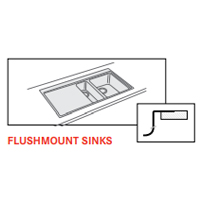 FLUSHMOUNT SINKS