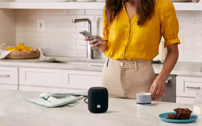 JBL Link Music Wireless Speaker LINKMUSICBLKAS - Buy Online with Afterpay \u0026  ZipPay - Bing Lee