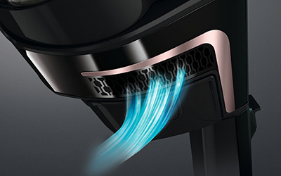 HEPA* lifetime filter | Breathe easily