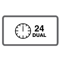 24-HOUR DUAL ON & OFF