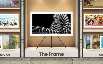 Access  world-class art. From your TV