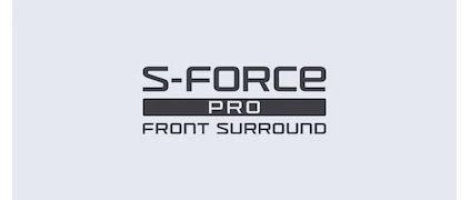 HEAR SOUND COME FROM ALL AROUND WITH S-FORCE PRO FRONT SURROUND